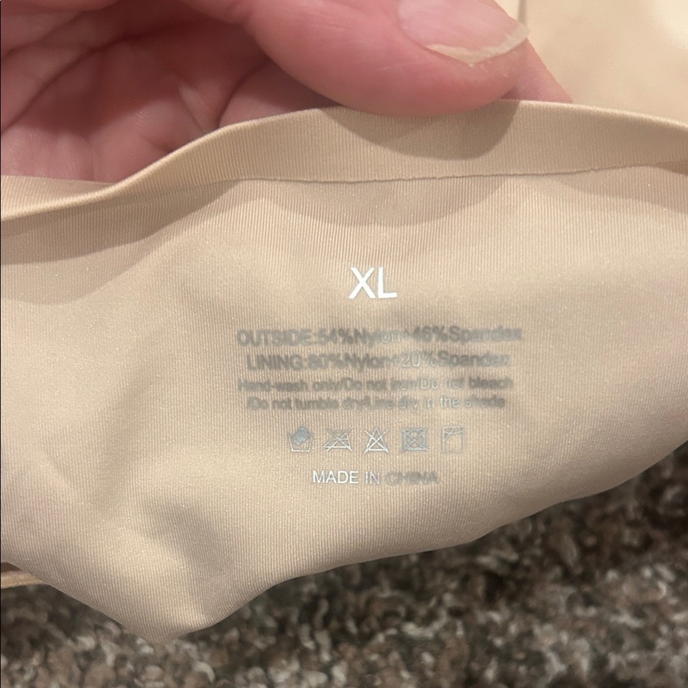 Chic Beige Ruched Shapewear - Picture 4 of 4